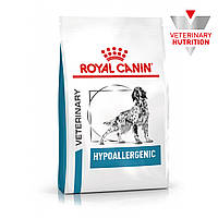 Акція! Корм для взрослых собак ROYAL CANIN HYPOALLERGENIC DOG 12+2 кг в подарунок!