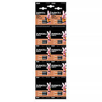 SM  SM Батарейка щелочная DURACELL LR03 (AAA) MN2400, 2*10шт в плакате, цена за плакат