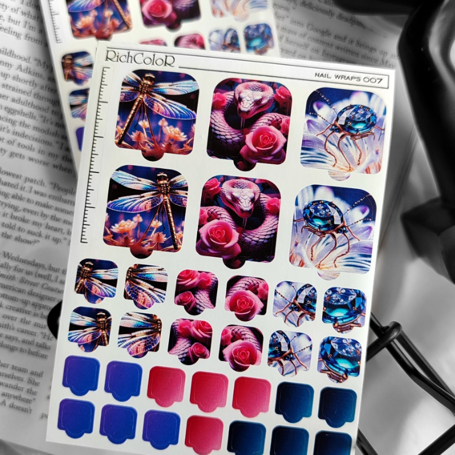 Плівки для педикюру Richcolor 007
