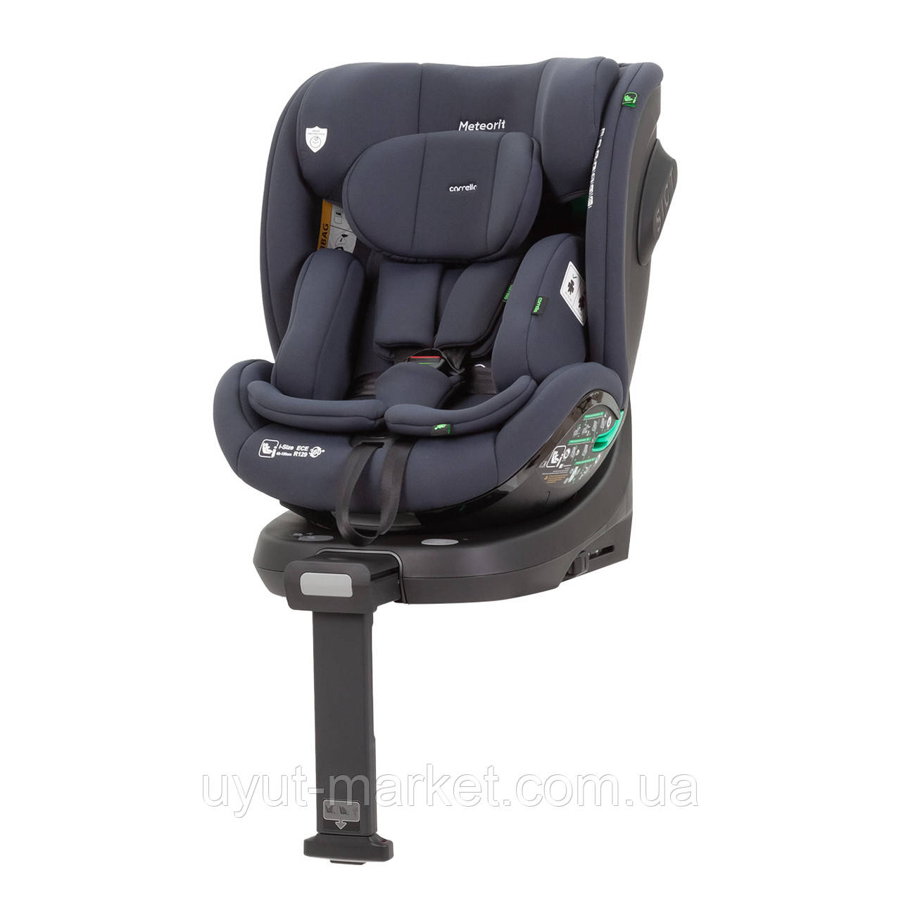 Універсальне автокрісло CARRELLO Meteorit CRL-16001 i-Size 40-150см ISOFIX, поворот, опорна стійка