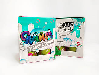 Набір Слайм лабораторія №02 KIDS LAB різнокольоровий 400 г