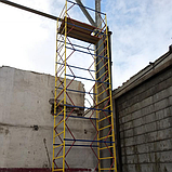 Вишка-тура Техпром, риштовка на колесах 1.2 х 2.0 (м) 9+1, фото 8