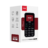 МОБІЛЬНИЙ ТЕЛЕФОН ERGO R181 DUAL SIM BblaLACK