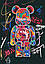 Комплект Graffiti fan (ITR-069) 2 шт в наборі, фото 2