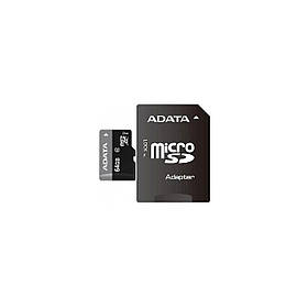 Картка пам'яті ADATA 64 GB microSD class 10 UHS-I (AUSDX64GUICL10-RA1)