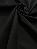 Ткань Коттон-Диагональ Турция 100%хлопок (черный). Качество высокое!