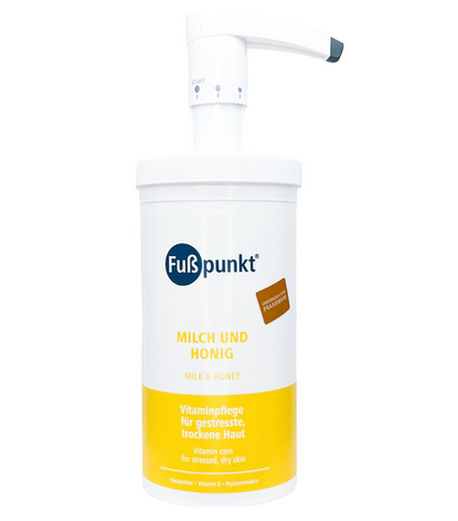 Крем для ніг "Молоко і мед" Fußpunkt, 500мл, фото 1