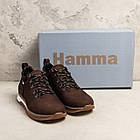 Чоловічі шкіряні кросівки Hamma, фото 5