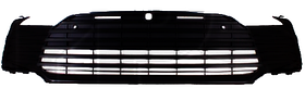 Решітка переднього бампера Toyota Camry XV70 LE/XLE 21- середня Fps темно-сірий глянець