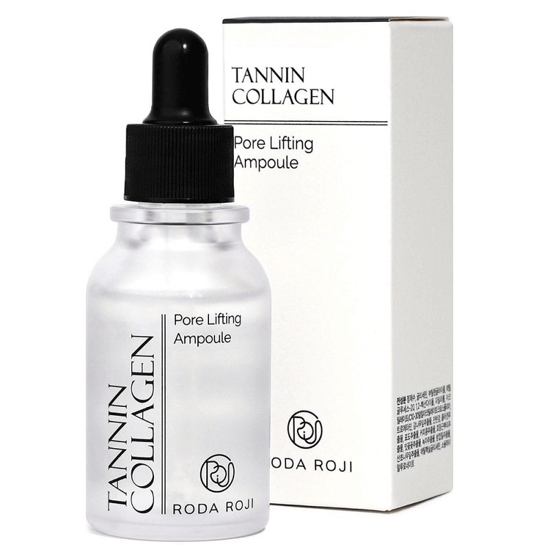 Сироватка для звуження пор з колагеном та комплексом танінів Roda Roji Tannin Collagen Lifting Ampoule 30 мл
