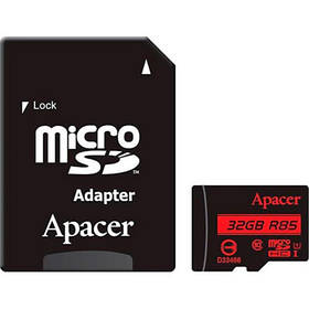 Картка пам'яті Apacer 32 GB microSDXC class 10 UHS-I (AP32GMCSH10U5-RA)