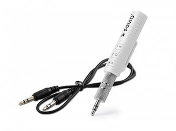 Savio Transmitter TR-11/receiver audio Jack 3.5mm White