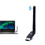 Адаптер вай фай свисток для ПК антена Wi-Fi телевізора Т2 комп'ютера модуль ноутбука юсб, фото 9
