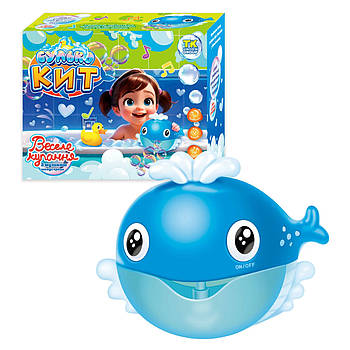 Іграшка для ванної Булько Кіт (робить піну, на батарейках, звук, мелодії, на присосках) 23232