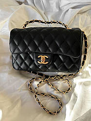 Жіноча сумка Шанель чорна Chanel Black