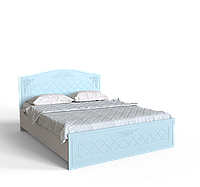 Ліжко Amelie 1800*2000 МДФ Блакитне лагуна