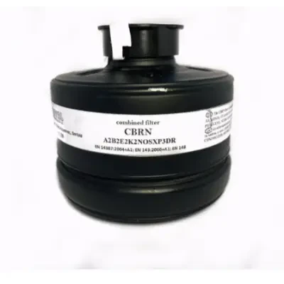 Комбінований військовий фільтр CBRN A2B2E2K2NOSXP3RD (фосфін, зарин, хімічні атаки), фото 1