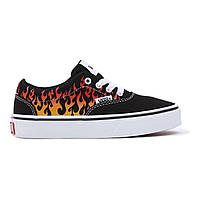 Дитячі кеди Vans Vans Doheny Black Red Junior 30 розмір Чорні