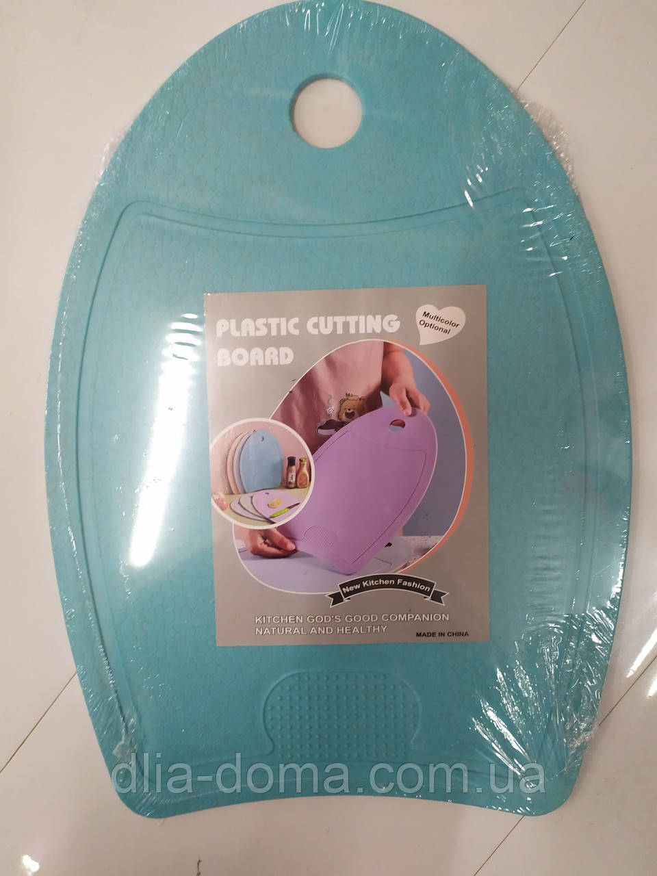 Доска пластмассовая фигурная цветная 26*36 20331, фото 1