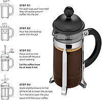 Кофейник френч-пресс Bodum 1918-01 Caffettiera 1 л