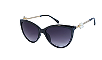 Солнцезащитные женские очки, черные  8172-2