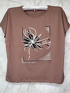 Футболка жіноча (збільшена) М  50-52