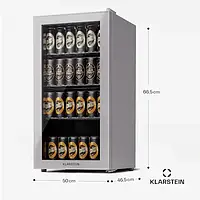 Холодильная витрина Klarstein Beersafe 74л Slim