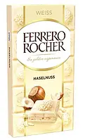 Шоколад Ферреро Роше Ferrero Rocher белый с лесными орехами 90г