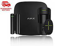 Охранная система Ajax Systems, умная gsm сигнализация аякс, наборы сигнализации, охрана домов Черная