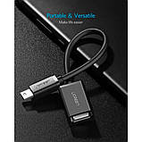 Перехідник UGREEN US249 Mini USB Male to USB Female OTG Cable(UGR-10383), фото 6