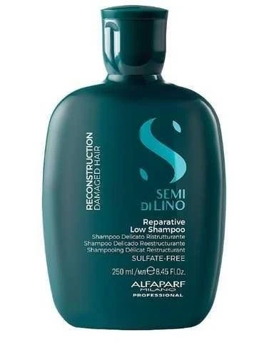 Шампунь для реконструкції волосся Alfaparf Semi Di Lino Reconstruction Reparative Low Shampoo 250 мл