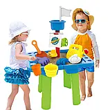 Набір для гри з піском (подвійна стільниця, аксесуари для гри) HG 846, фото 2