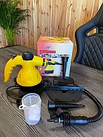 Багатофункціональний ручний  пароочисник для прибирання без хімії Steam Cleaner DF-A001 УУУ