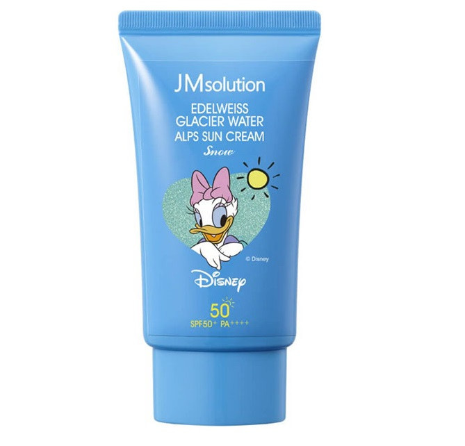 Сонцезахисний крем, що охолоджує, JMSolution Edelweiss Glacier Water Alps Sun Cream SPF50+/PA++++ 50 мл