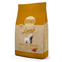 ARATON LAMB Adult All Breeds сухой корм для взрослых собак с ягнятиной 3 кг