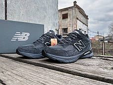 Чоловічі кросівки New Balance 990v3 USA Graphite темно-сірі, фото 3