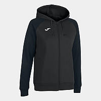 Жіноча спортивна кофта Joma ACADEMY IV ZIP-UP HOODIE темно-серый,черный S 901336.151 S