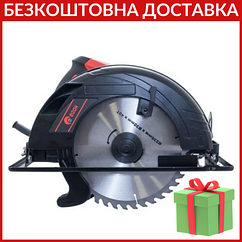 Дискова (циркулярна) пила Edon P-CS235-85 (Пропил до 65 мм, 4500 об/хв, 2530 Вт, Гарантія 1 рік)