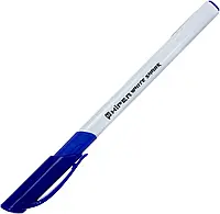 Ручка гелева (0.6мм, синя) Hiper White Shark HG-811