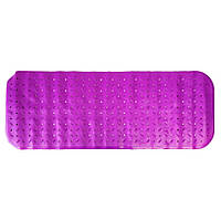 Килимок у ванну кімнату на присосках MGZ-0901 (Violet) 35х95 см