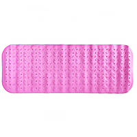 Килимок у ванну кімнату на присосках MGZ-0901 (Pink) 35х95 см