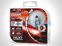 Автолампа H1 +150% DUO Osram 64150NLHCB