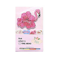 Бумажные стикеры Фламинго Bambi BLT-601-1 для заметок, Vse-detyam