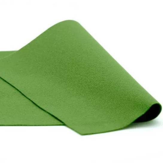 Фетр м'який 1,2 мм, 20х30 см, № 23 травяний (Корея)
