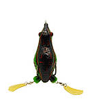 3D Гумова поверхнева Жаба Незачіпляйка вага 25г/12 см Селіконова приманка на щуку, фото 4
