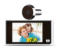 Дверне кольорове відеовічко дверна камера 2Мп вічко з монітором 3.5″