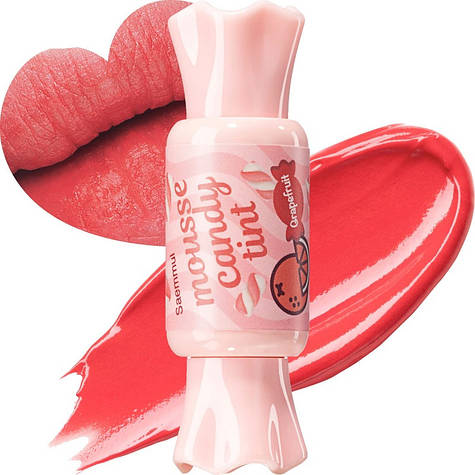 Тінт-мус для губ The Saem Saemmul Mousse Candy Tint 04 Grapefruit Mousse 8 гр