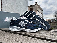 Мужские кроссовки New Balance 990v3 USA Blue синие