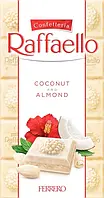 Шоколад Рафаэлло Raffaello белый с кокосовой стружкой и миндалем 90г