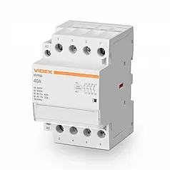 Модульний контактор VIDEX RESIST 4п 40А VF-RS-MC4O-40